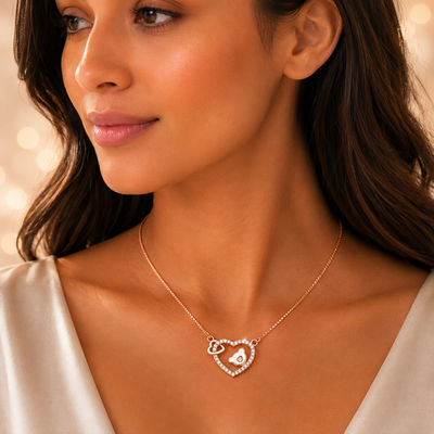 The Coiled Serpent Rose Gold Pendant